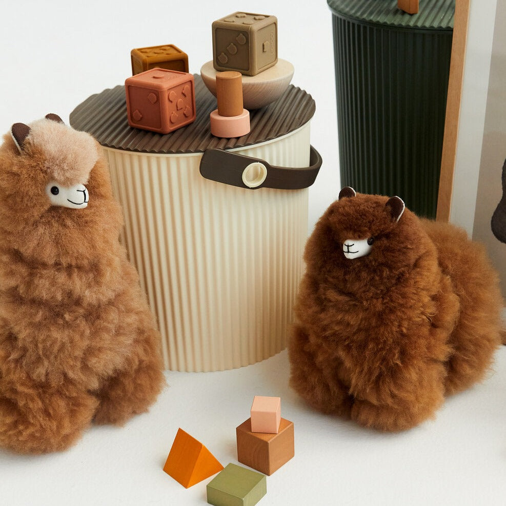 Alpaca Small, Hazelnut - H23 cm.